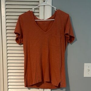 Madewell orange tee